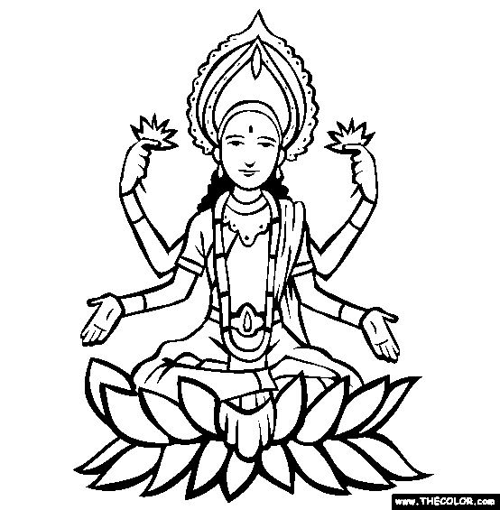 Hindu coloring #20, Download drawings