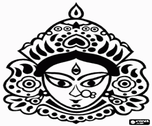 Hindu coloring #4, Download drawings