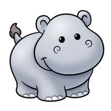 Hippo clipart #13, Download drawings