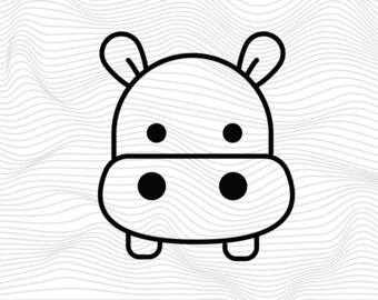 Hippo svg #16, Download drawings