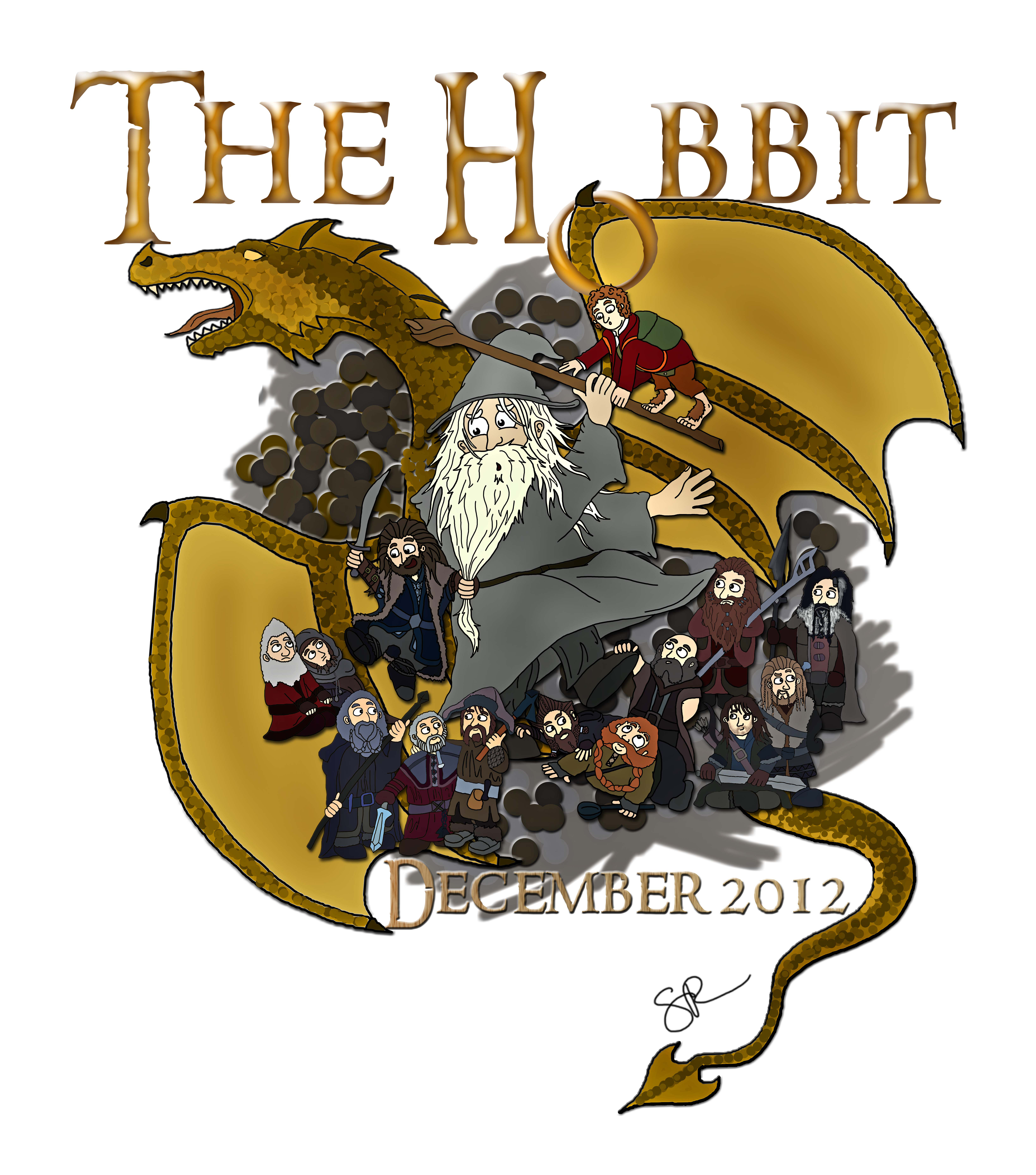 Hobbit clipart #1, Download drawings