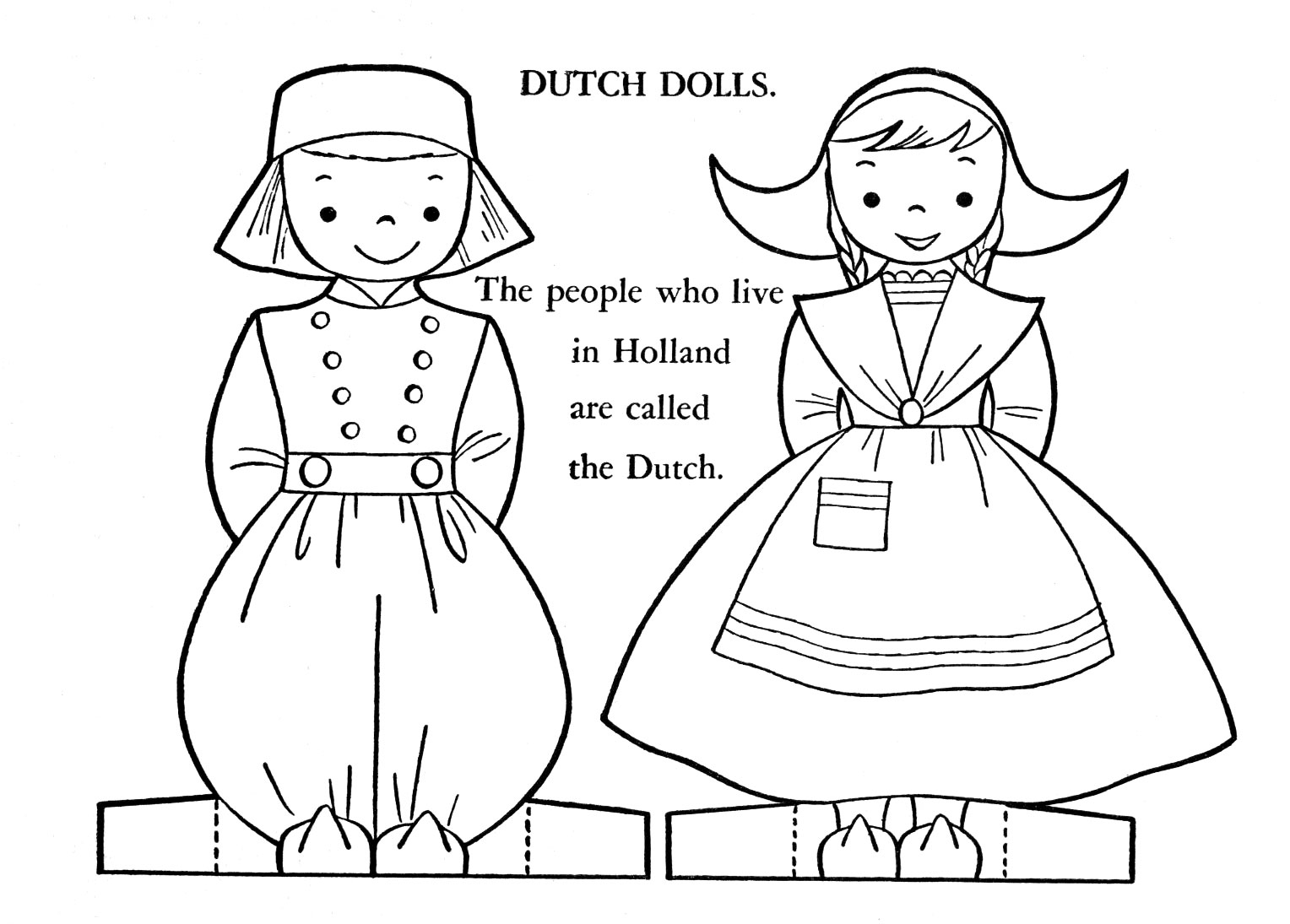 Holland coloring #15, Download drawings