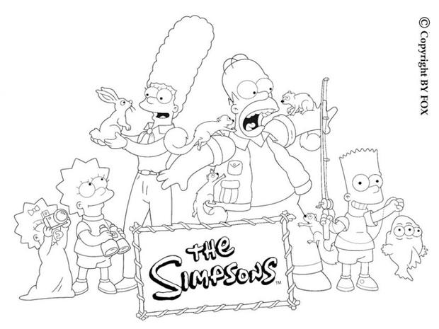 Homer Simpson coloring #9, Download drawings