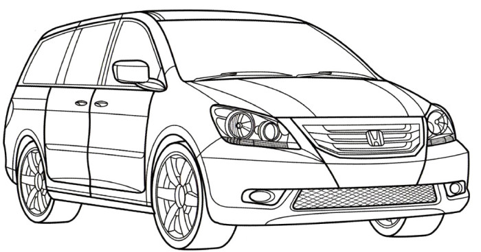Honda coloring #10, Download drawings
