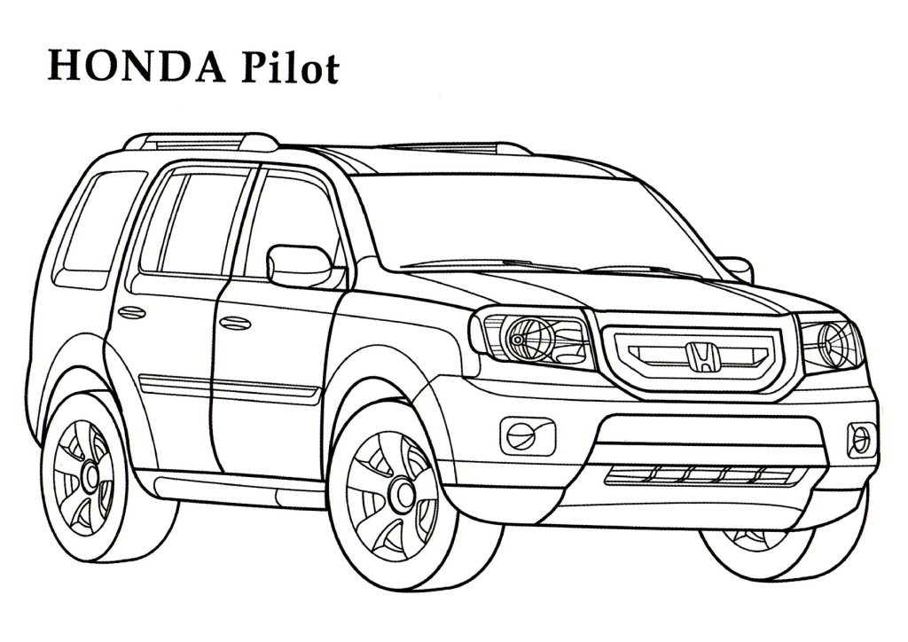 Honda coloring #9, Download drawings