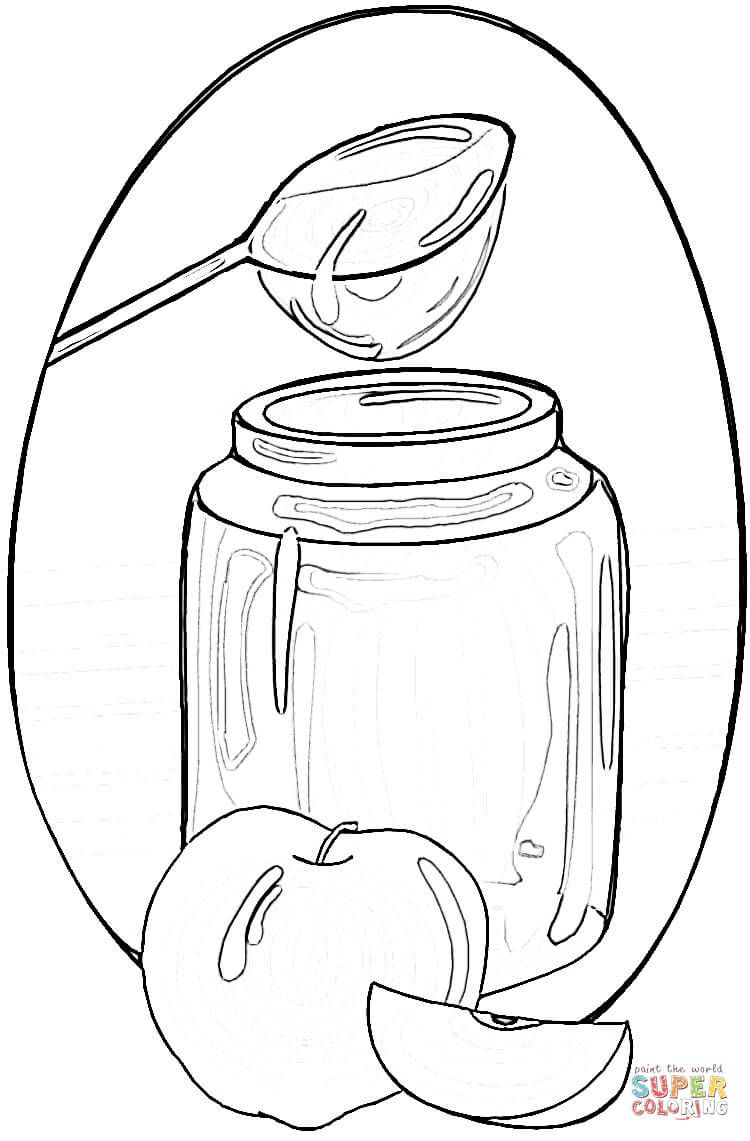 Honey coloring #7, Download drawings