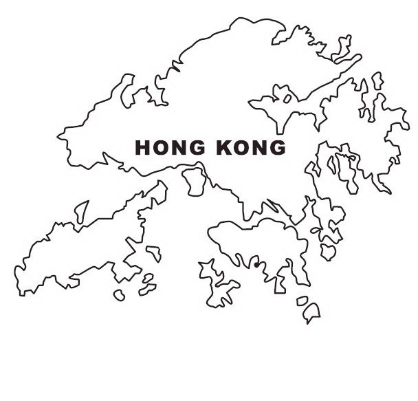 Hongkong coloring #20, Download drawings