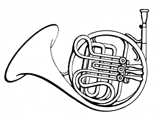 Horns coloring #17, Download drawings