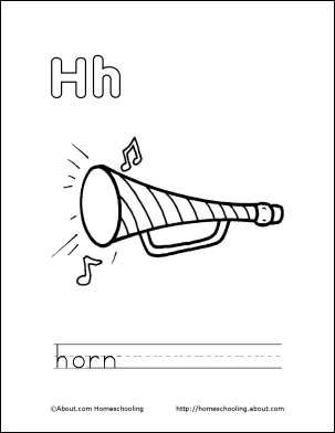 Horns coloring #16, Download drawings