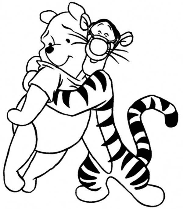 Hug coloring #16, Download drawings