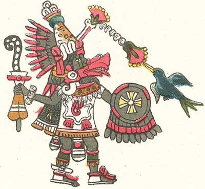 Huitzilopochtli coloring #9, Download drawings