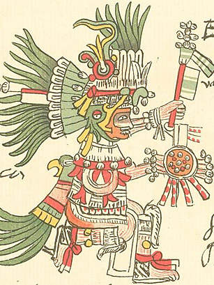 Huitzilopochtli coloring #6, Download drawings