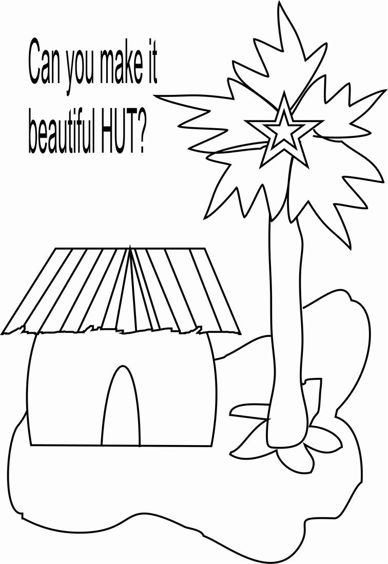 Hut coloring #20, Download drawings