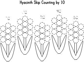 Hyacinth coloring #13, Download drawings