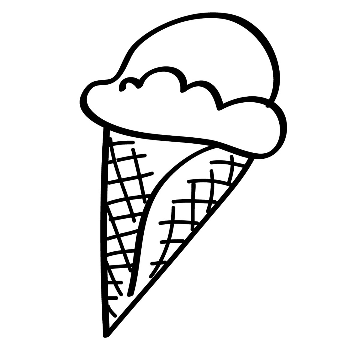 Ice Cream coloring #8, Download drawings