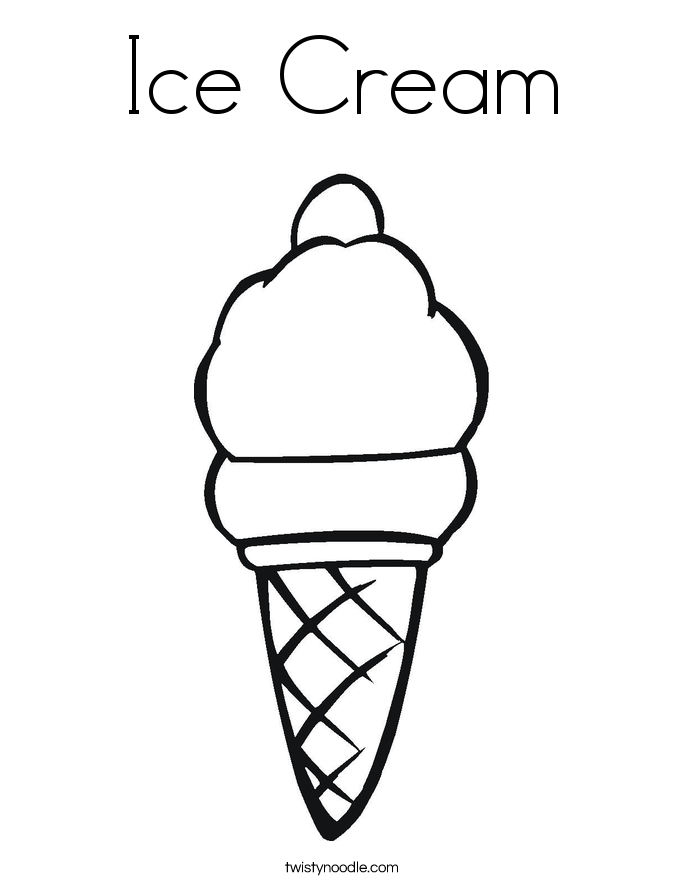 Ice Cream coloring #4, Download drawings