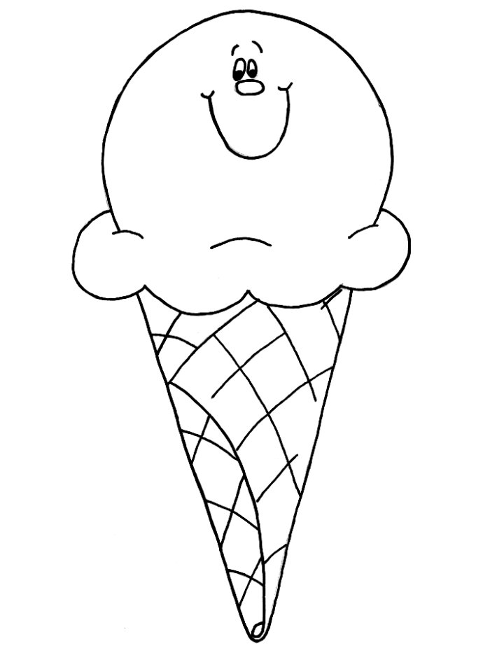 Ice Cream coloring #9, Download drawings