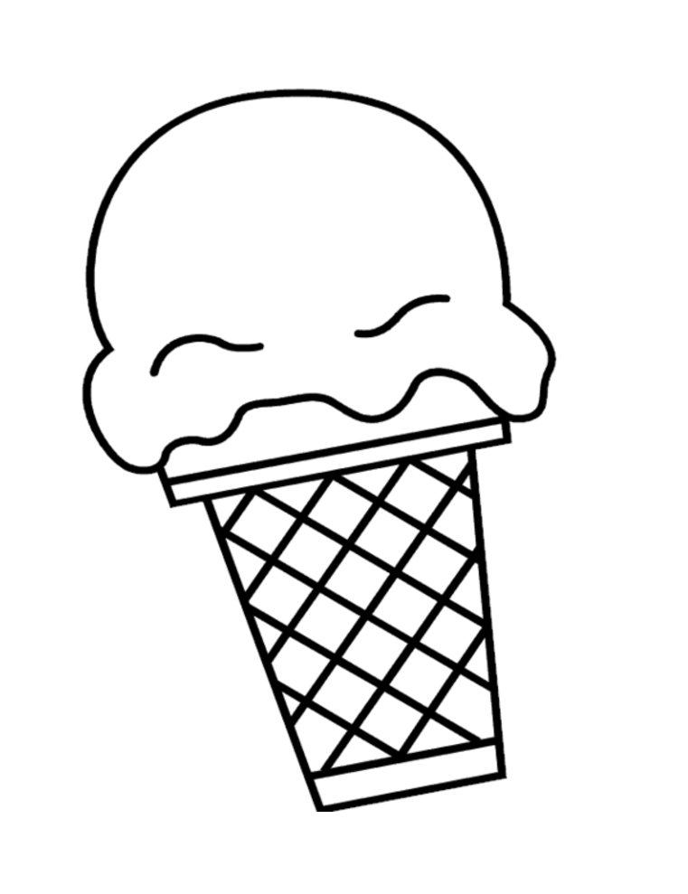 Ice Cream coloring #16, Download drawings