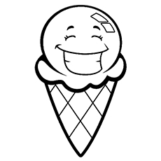 Ice Cream coloring #19, Download drawings
