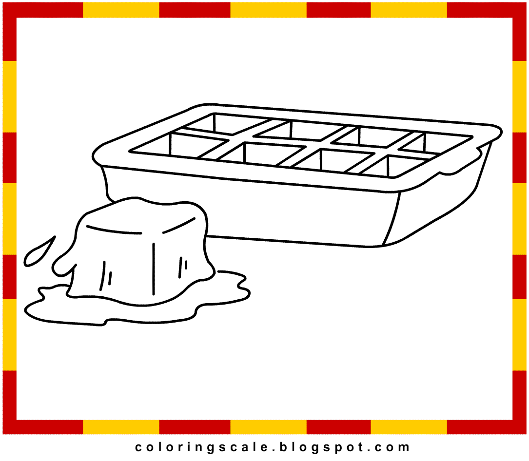 Ice Cubes coloring #18, Download drawings