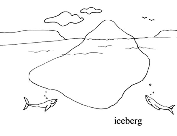 Iceberg coloring #12, Download drawings