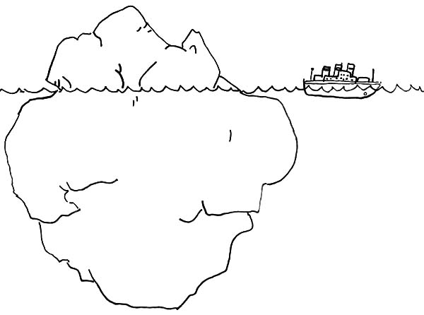 Iceberg coloring #20, Download drawings