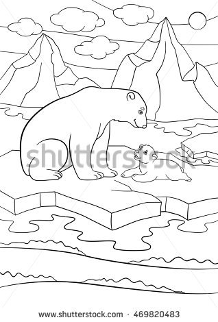 Icefloe coloring #5, Download drawings