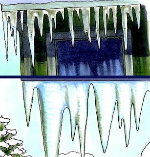 Icicle coloring #3, Download drawings