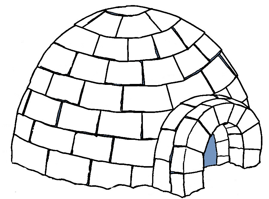 Igloo clipart #4, Download drawings
