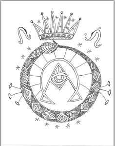 Illuminati coloring #11, Download drawings