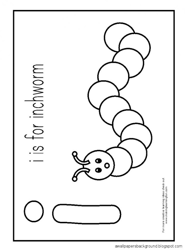 Inchworm coloring #6, Download drawings