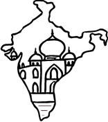 India coloring #19, Download drawings