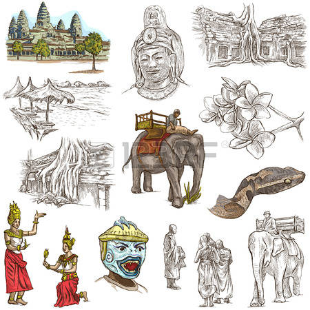 Indochina coloring #8, Download drawings