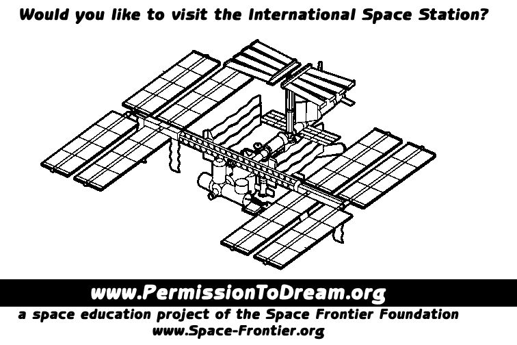 International Space Station coloring #19, Download drawings