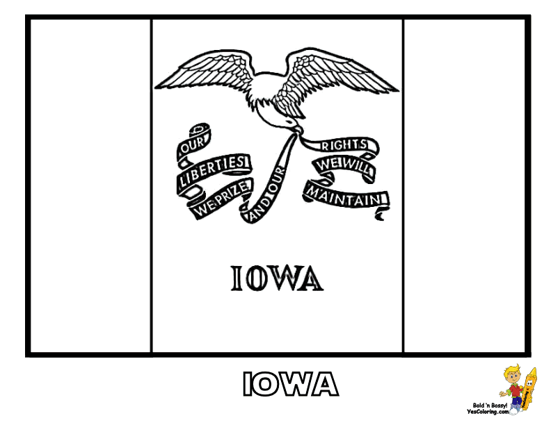 Iowa coloring #13, Download drawings