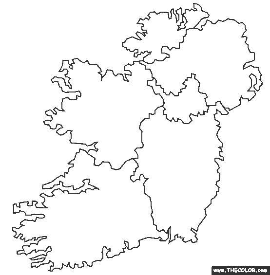 Ireland coloring #18, Download drawings