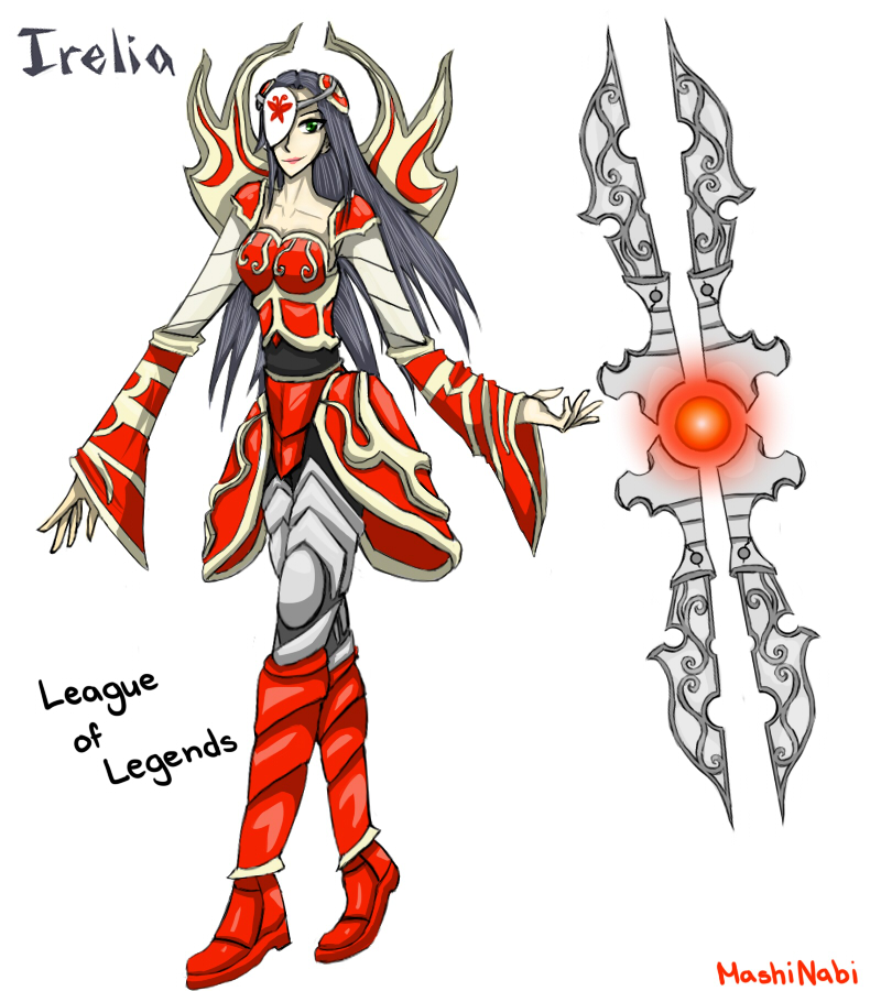 Irelia (League Of Legends) clipart #10, Download drawings