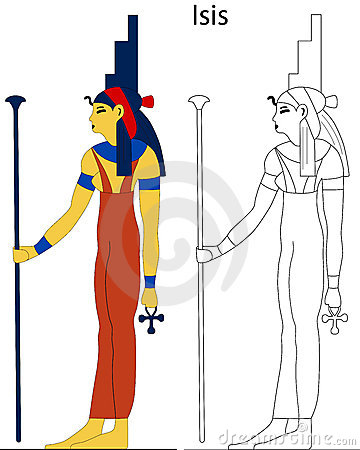 Isis (Deity) clipart #1, Download drawings