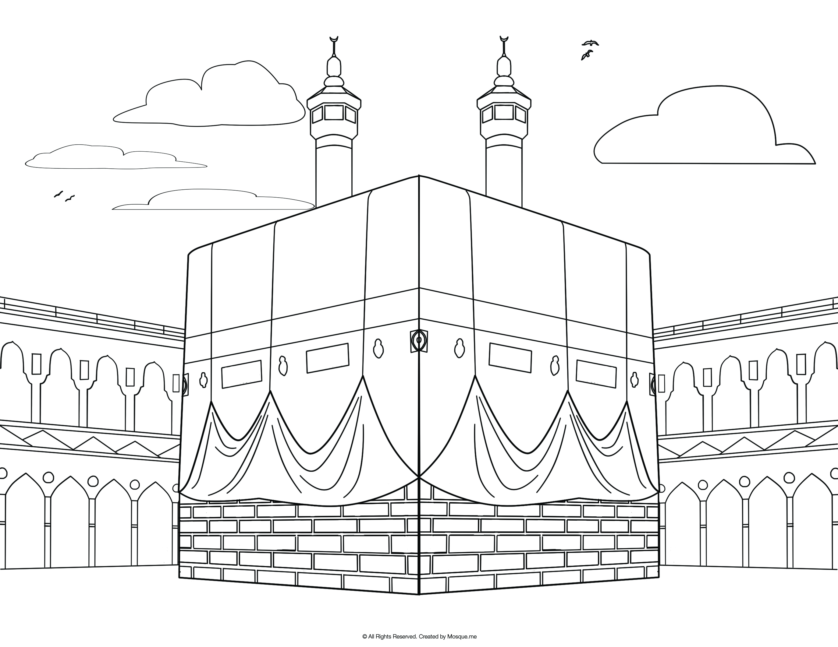 Islam coloring #19, Download drawings