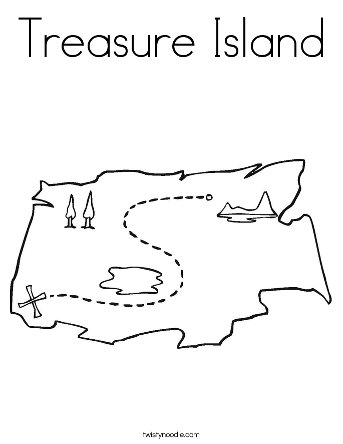 Island coloring #7, Download drawings