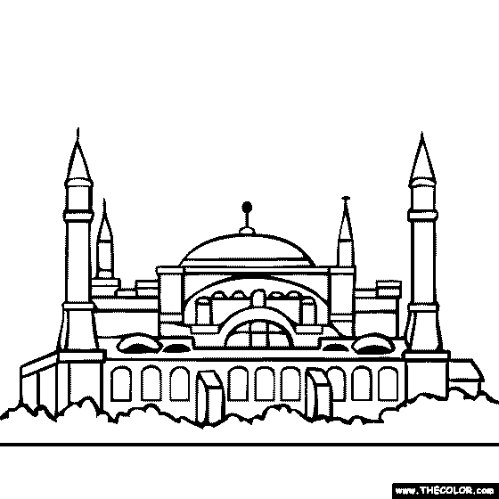 Istanbul coloring #20, Download drawings