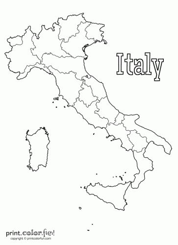 Italy coloring #15, Download drawings