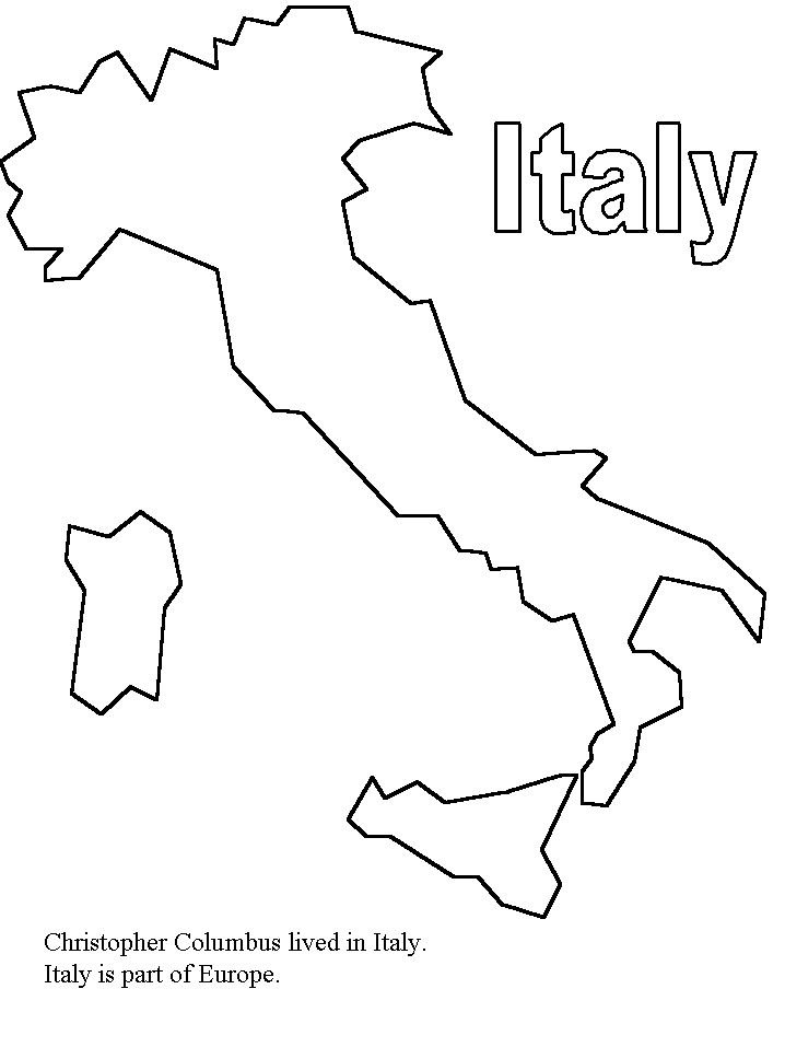 Italy coloring #13, Download drawings