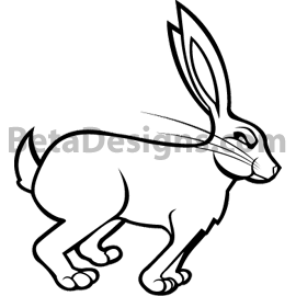 Jack Rabbit clipart #3, Download drawings