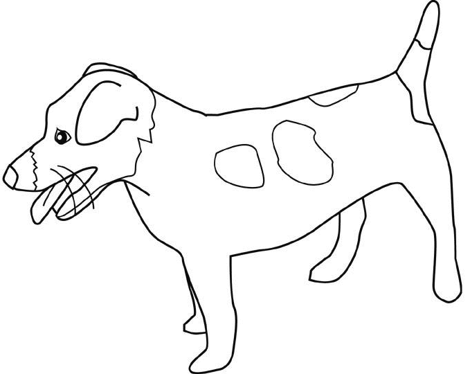 Jack Russell Terrier coloring #9, Download drawings