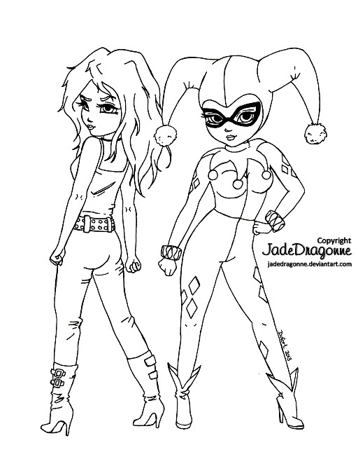 Jade (DC Comics) coloring #4, Download drawings