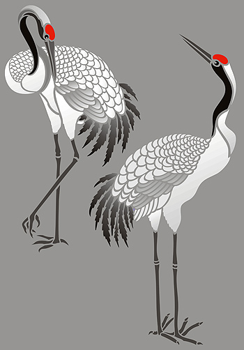 Japanese Crane svg #9, Download drawings