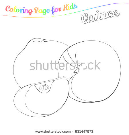 Japanese Quince coloring #6, Download drawings
