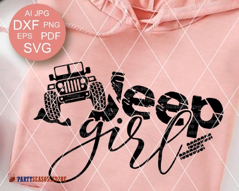 jeep girl svg #708, Download drawings