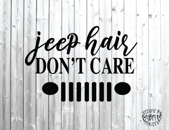 jeep hair don't care svg #575, Download drawings